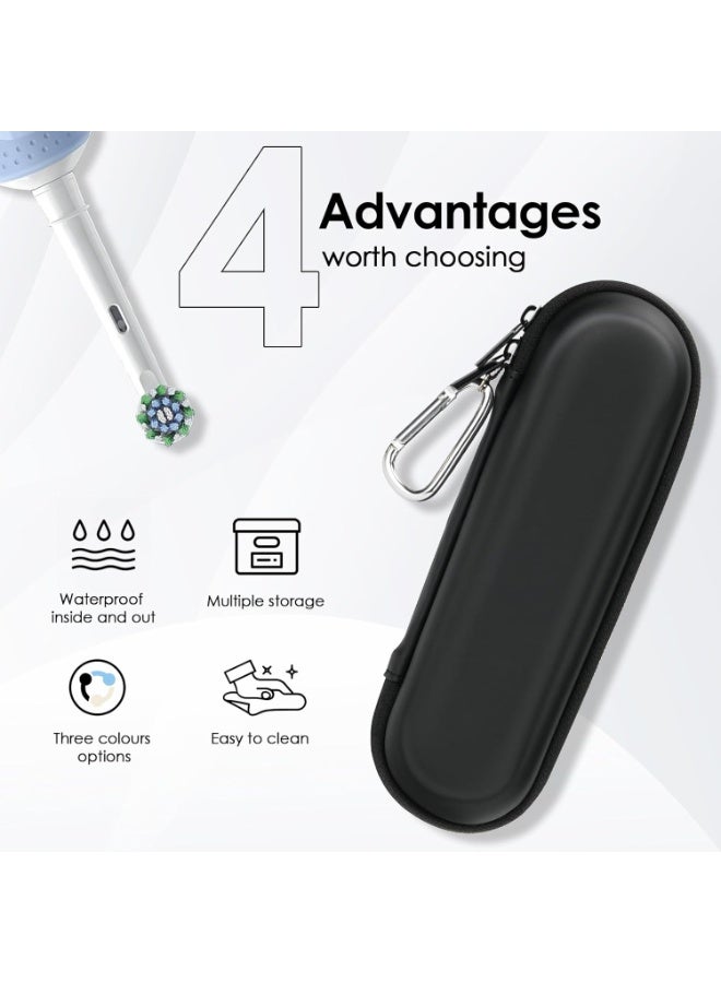 Hard Shell EVA Electric Travel Toothbrush Case, Waterproof, Shockproof, Moisture Resistant, For Oral B Oral-B Pro Philips Sonicare Aquasonic ToothbrushHard Shell EVA Electric Travel Toothbrush Case, Waterproof, Shockproof, Moisture Resistant, For Oral B Oral B Pro Philips Sonicare Aquasonic Toothbrush - Image 2